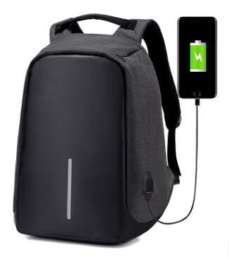 Mochila UOSC compartimento para vários acessórios com carregador USB (power bank não incluso)